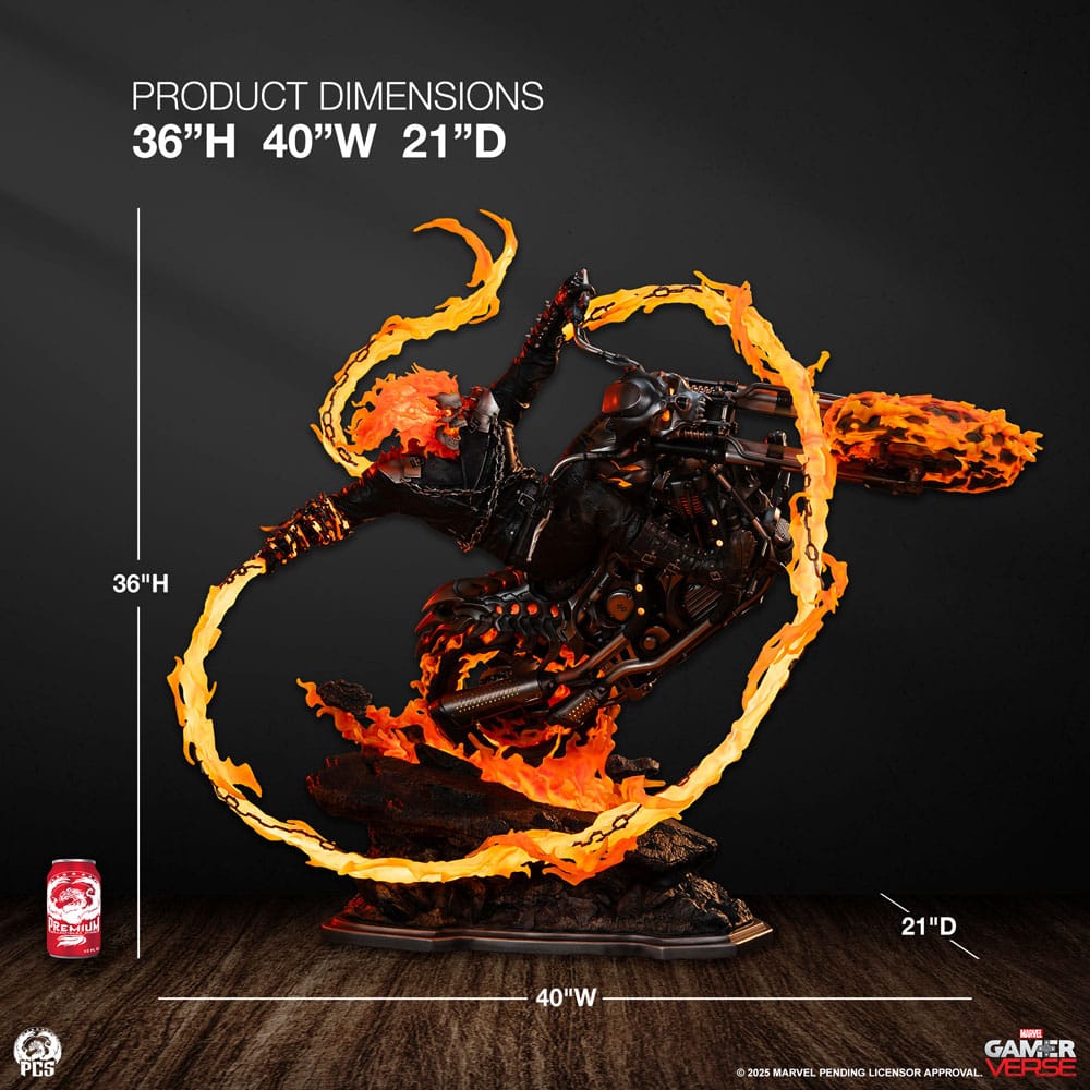 Marvel Gamerverse Statue 1/3 Ghost Rider 91 cm - Image 22
