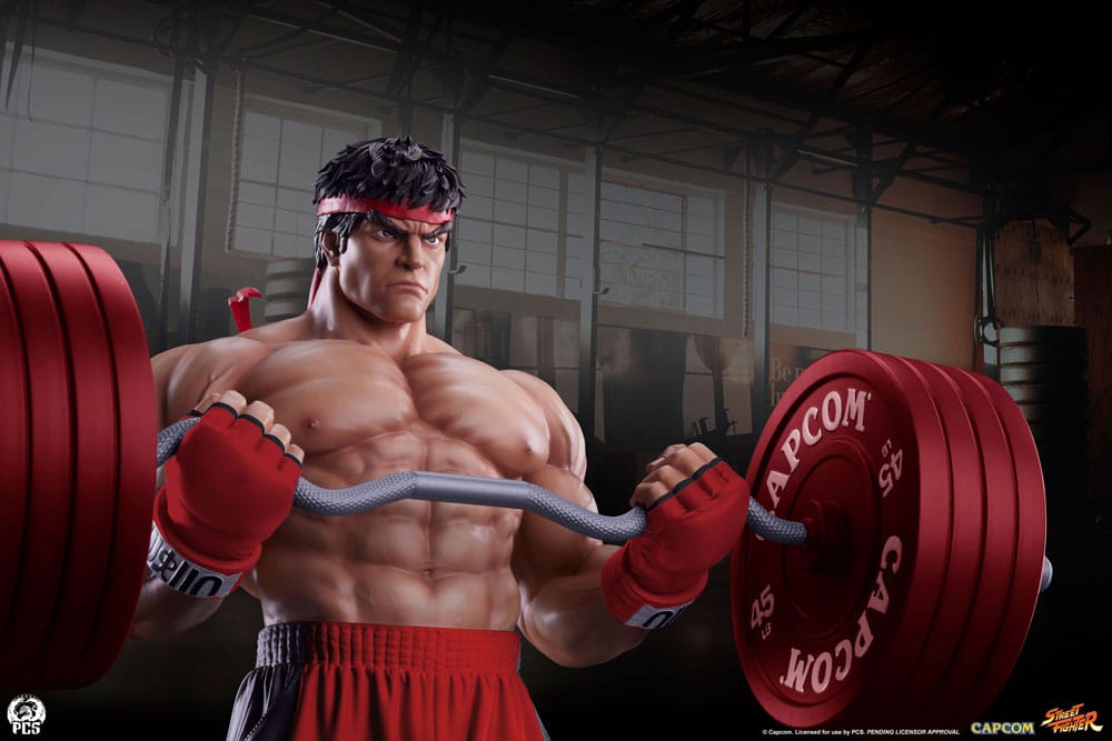 Street Fighter Premier Series Statue 1/4 Ryu: Powerlifting 53 cm - Image 4
