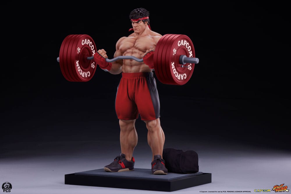 Street Fighter Premier Series Statue 1/4 Ryu: Powerlifting 53 cm - Image 5