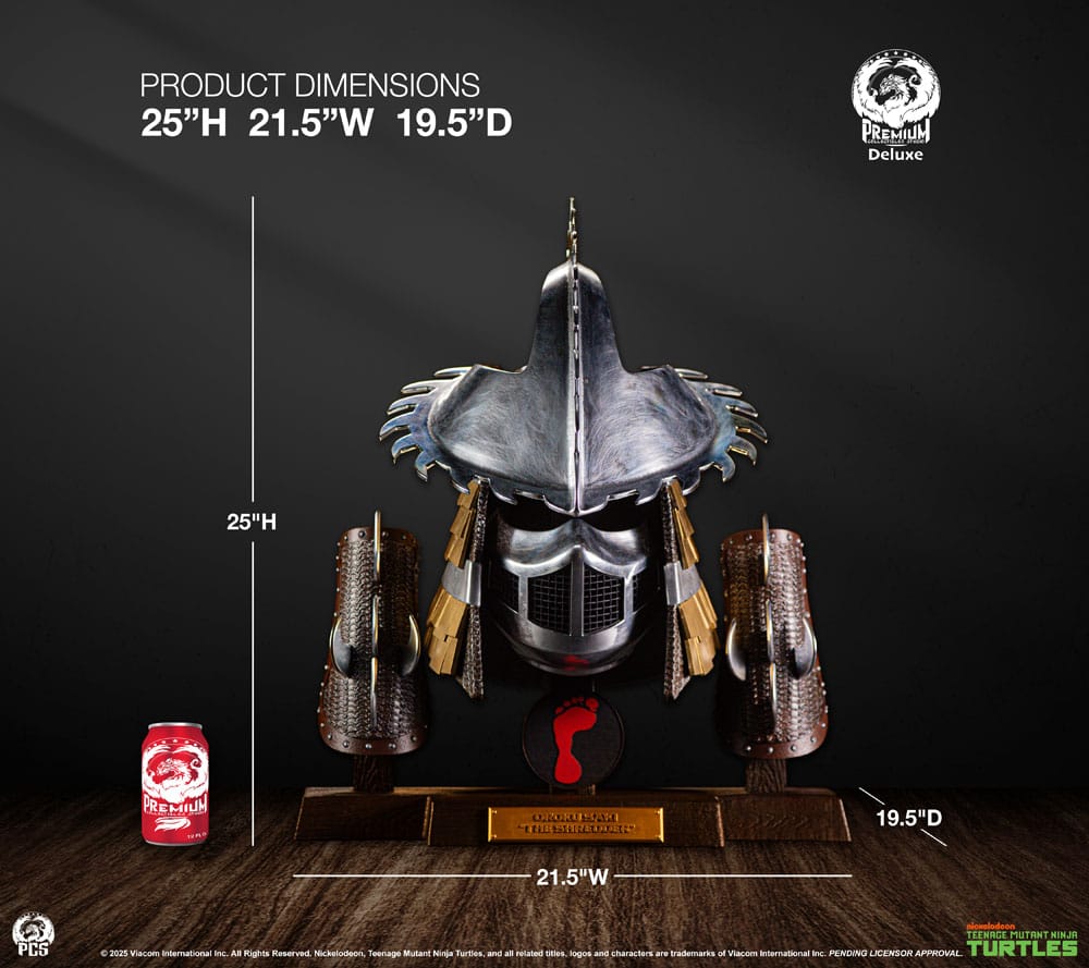 Teenage Mutant Ninja Turtles Life-Size armor set Shredder Ooze (Electroplated Edition) 63 cm - Image 21