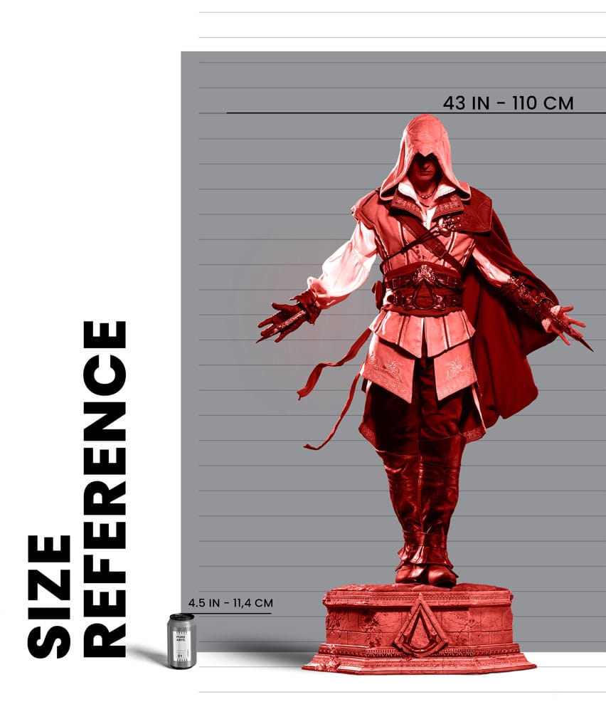 Assassin´s Creed Prestige Line Statue 1/2 Ezio Auditore 110 cm - Image 17