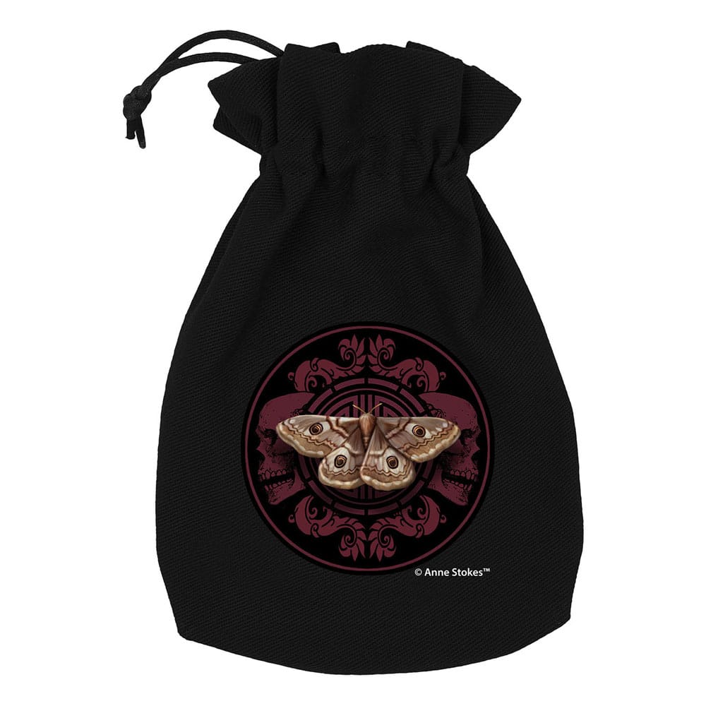 Anne Stokes Dice Pouch Magic Moth