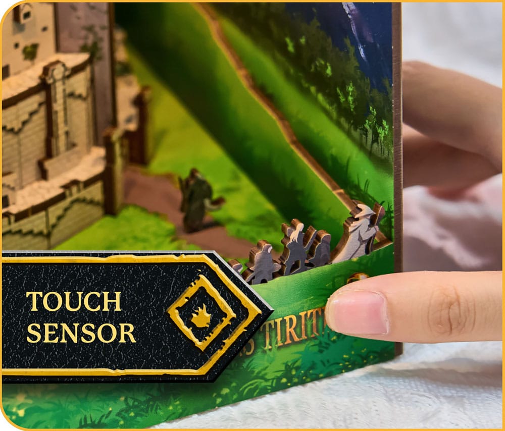 The Lord of the Rings Tiny Adventures Book Nook Mini Diorama Minas Tirith 23 cm - Image 6