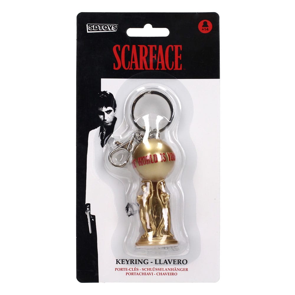 Scarface Keychain The World is Yours 2 cm - Image 4