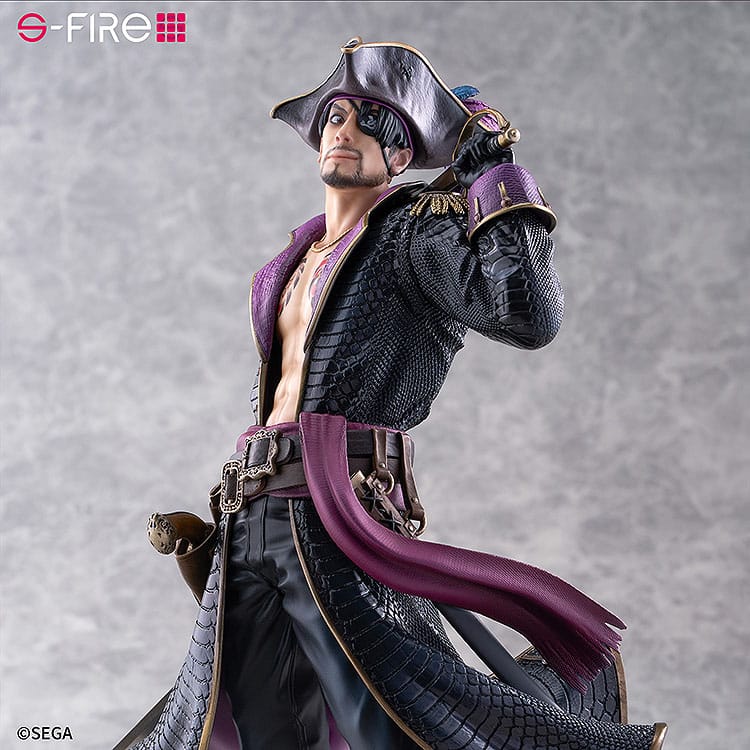 Like a Dragon: Pirate Yakuza in Hawaii S-Fire PVC Statue 1/7 Captain Majima (Goro Majima) 26 cm - Image 6