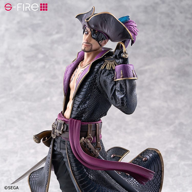 Like a Dragon: Pirate Yakuza in Hawaii S-Fire PVC Statue 1/7 Captain Majima (Goro Majima) 26 cm - Image 8