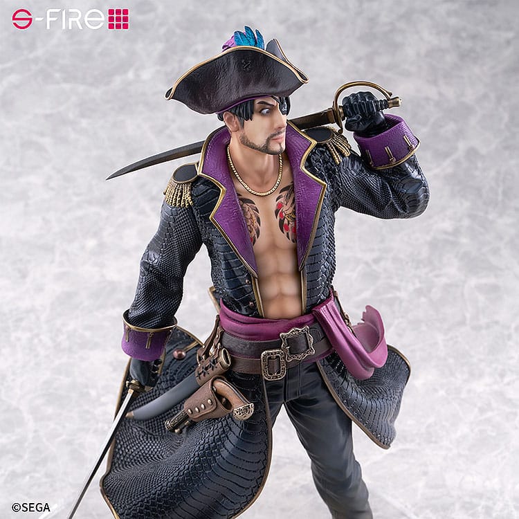 Like a Dragon: Pirate Yakuza in Hawaii S-Fire PVC Statue 1/7 Captain Majima (Goro Majima) 26 cm - Image 10