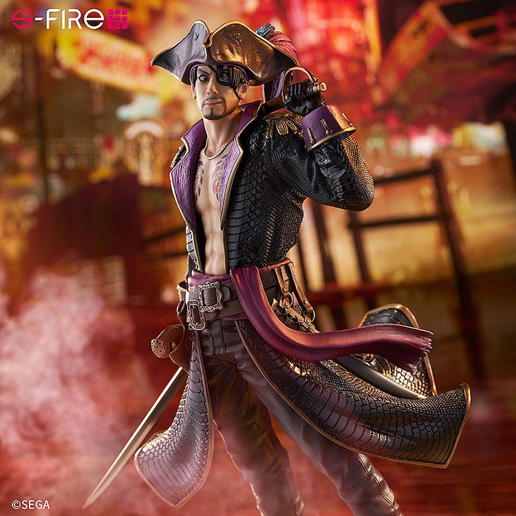 Like a Dragon: Pirate Yakuza in Hawaii S-Fire PVC Statue 1/7 Captain Majima (Goro Majima) 26 cm - Image 12