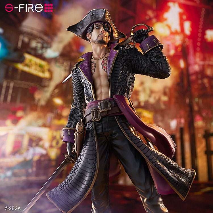 Like a Dragon: Pirate Yakuza in Hawaii S-Fire PVC Statue 1/7 Captain Majima (Goro Majima) 26 cm - Image 13