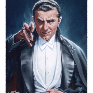 Dracula Art Print Count Dracula by Olivia De Berardinis 56 x 43 cm - unframed