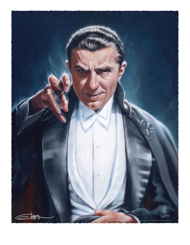 Dracula Art Print Count Dracula by Olivia De Berardinis 56 x 43 cm - unframed