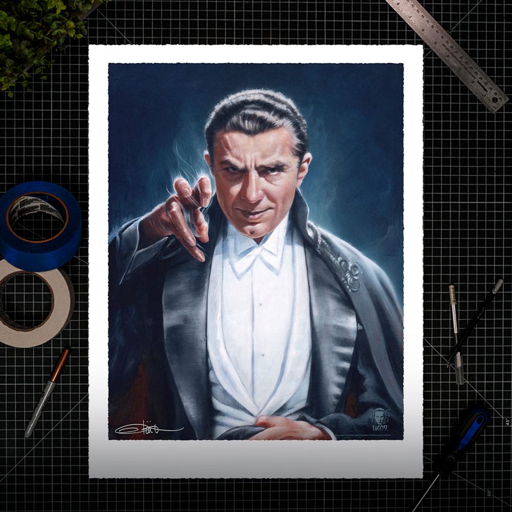 Dracula Art Print Count Dracula by Olivia De Berardinis 56 x 43 cm - unframed - Image 2