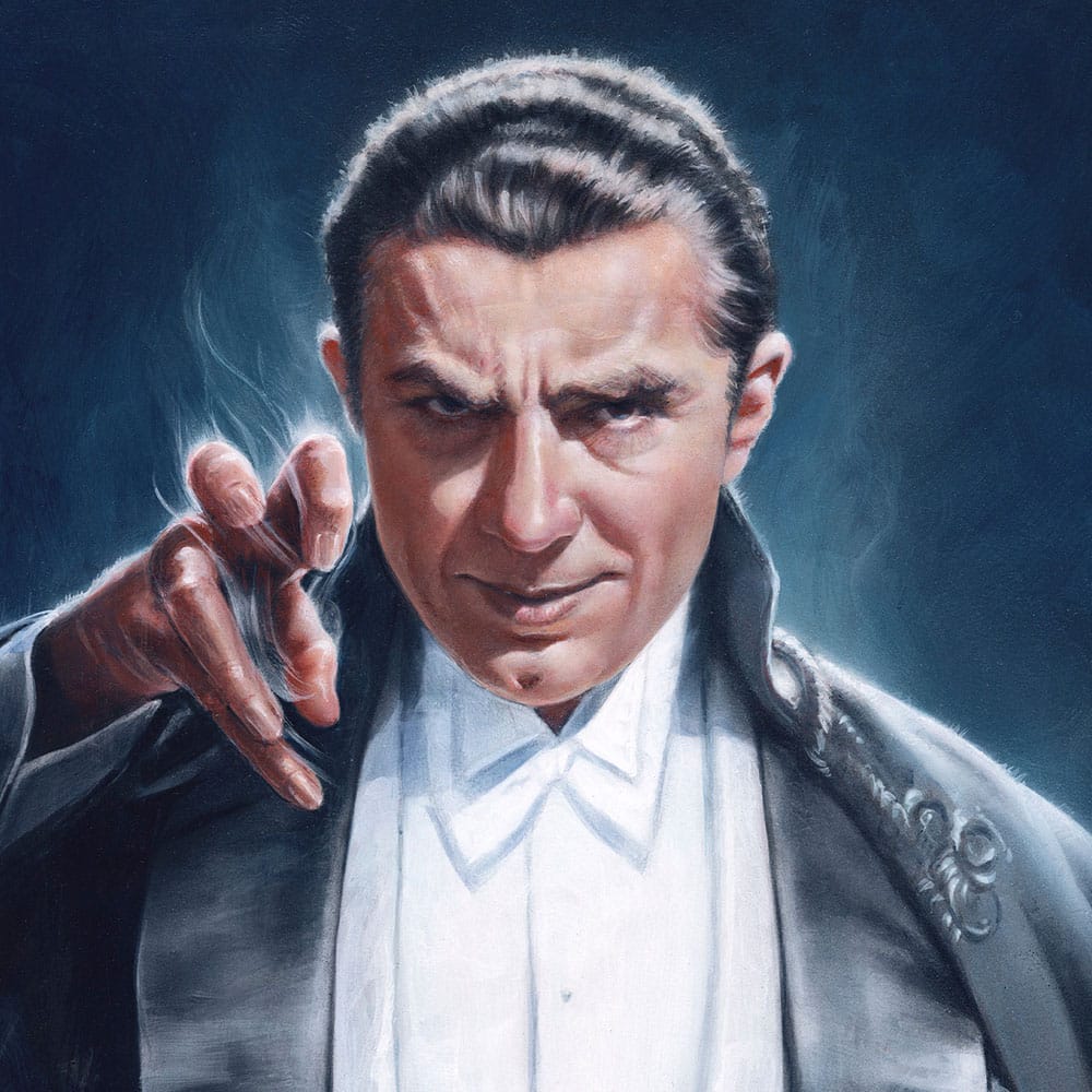 Dracula Art Print Count Dracula by Olivia De Berardinis 56 x 43 cm - unframed - Image 3