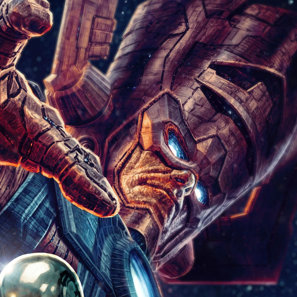 Marvel Art Print Galactus and the Silver Surfer 61 x 41 cm - unframed - Image 3