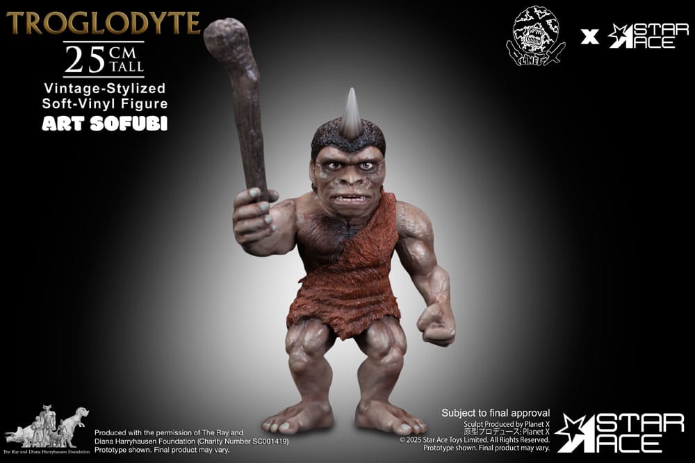 Ray Harryhausen Soft Vinyl Statue Troglodyte (Vintage-Style) 25 cm - Image 2