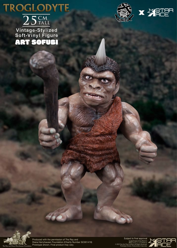 Ray Harryhausen Soft Vinyl Statue Troglodyte (Vintage-Style) 25 cm - Image 3
