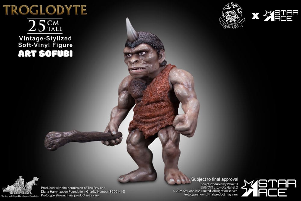 Ray Harryhausen Soft Vinyl Statue Troglodyte (Vintage-Style) 25 cm - Image 4