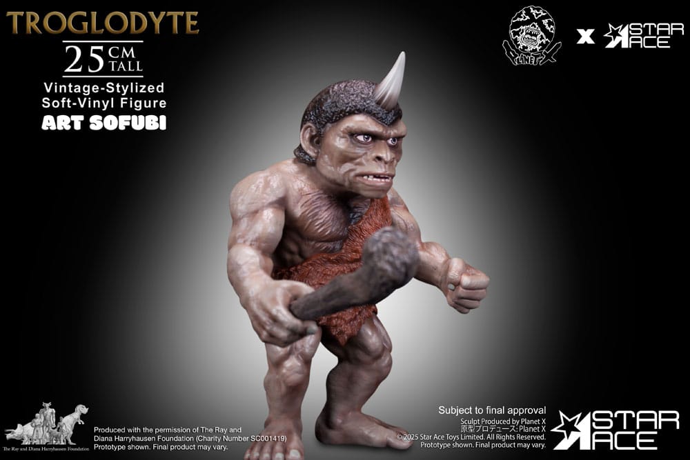 Ray Harryhausen Soft Vinyl Statue Troglodyte (Vintage-Style) 25 cm - Image 9