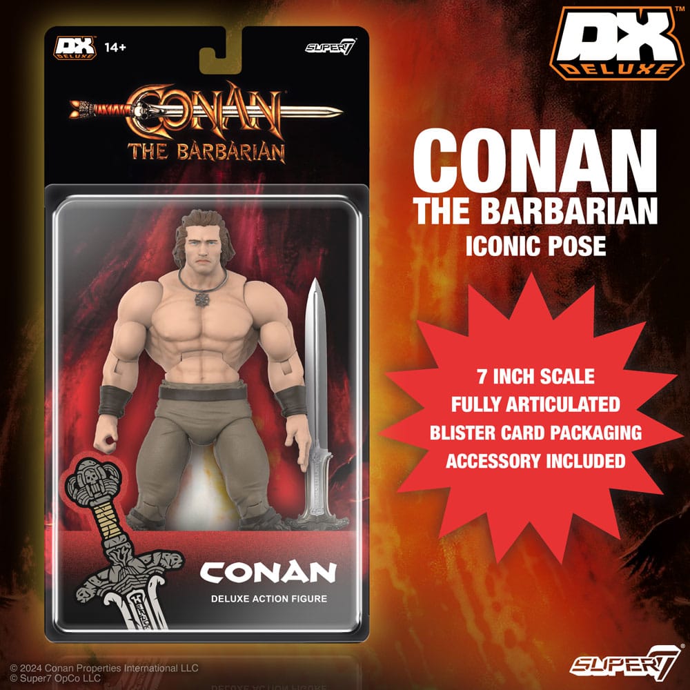 Conan the Barbarian 1982 Deluxe Action Figure Conan Iconic Pose 18 cm - Image 2