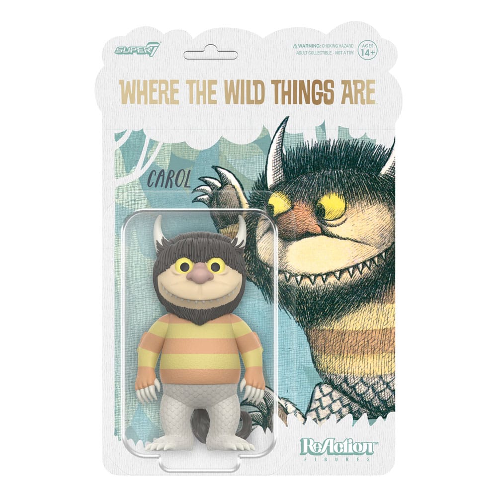 Where The Wild Things Are ReAction Action Figure Wave 01 Carol (Monster) 10 cm - Image 4