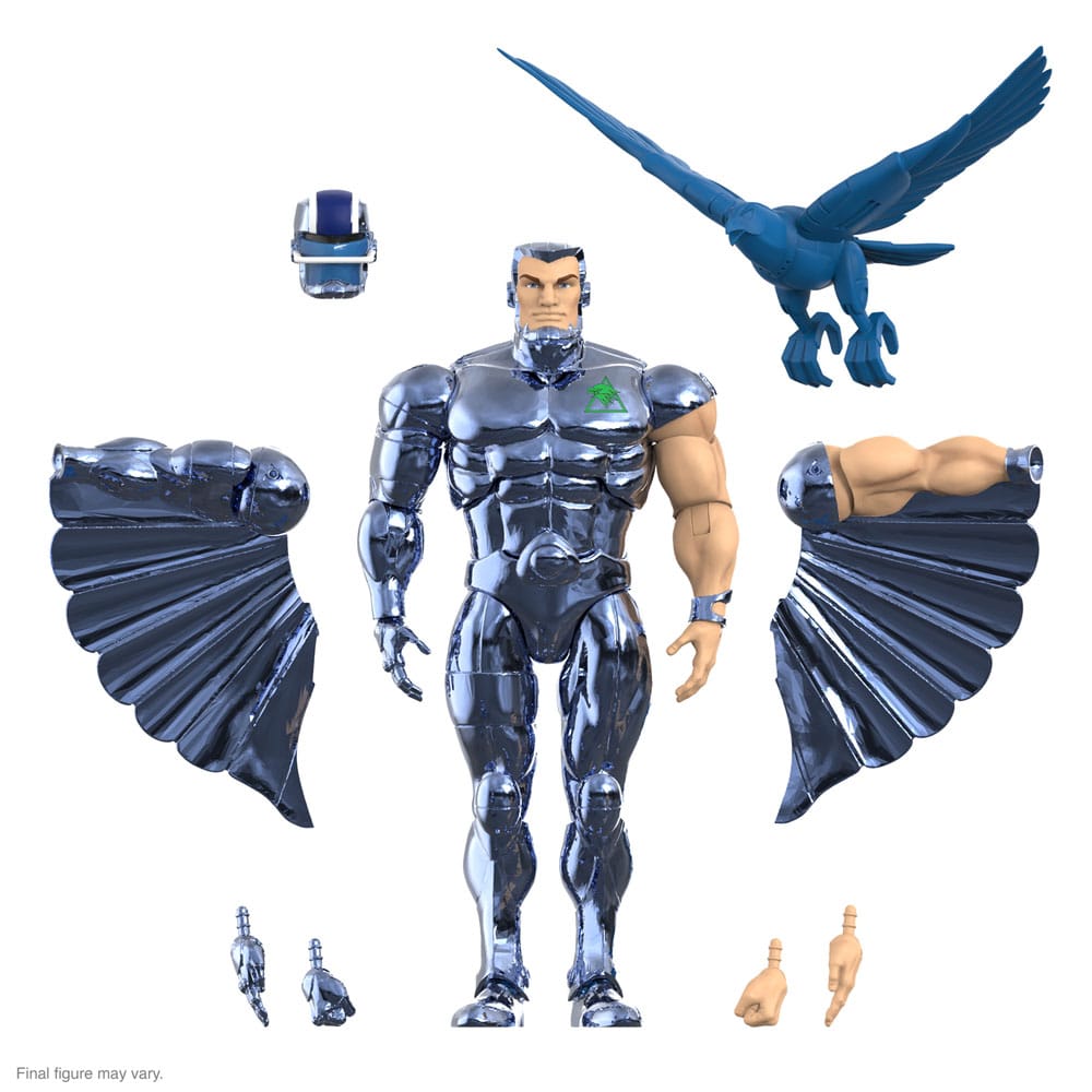 SilverHawks Ultimates Action Figure Steelwill (Toy Version Vac Metal) 18 cm - Image 2