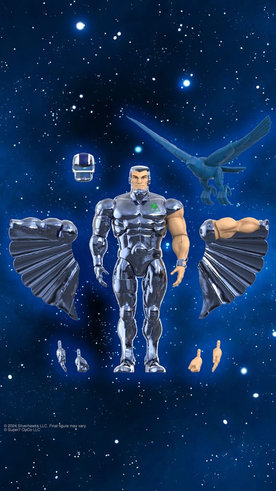SilverHawks Ultimates Action Figure Steelwill (Toy Version Vac Metal) 18 cm - Image 3
