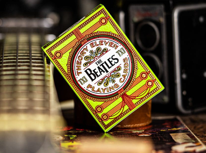 The Beatles Playing Cards Green Version - Image 3