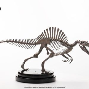 Jurassic Park III ECC Elite Creature Line Statue 1/24 Spinosaurus Skeleton Bronze 27 cm