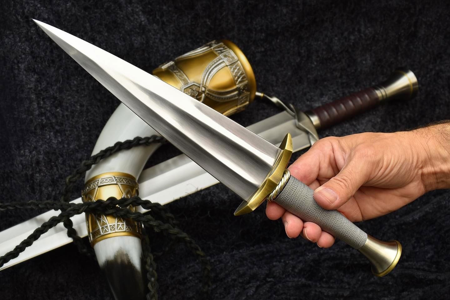 LOTR Replica 1/1 Boromir's Dagger 50 cm - Image 2