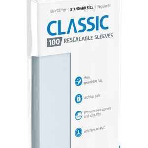 Ultimate Guard Classic Sleeves Standard Size (100) - Resealable