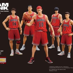 Slam Dunk Scale PVC Statues 5-Pack Shohoku Starting Member Set 15 - 17 cm