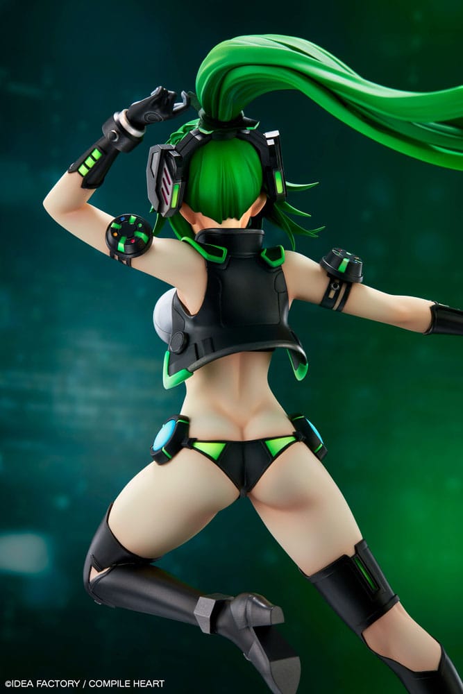 New Dimension Game Neptunia VII PVC Statue 1/7 Next Green Limited Edition 38 cm - Image 3