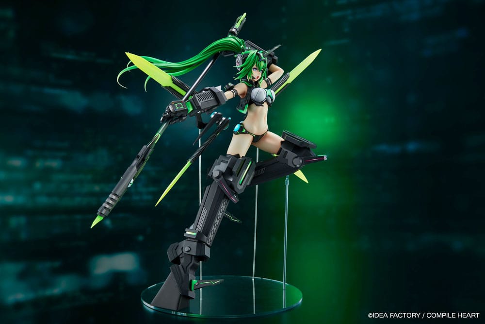 New Dimension Game Neptunia VII PVC Statue 1/7 Next Green Limited Edition 38 cm - Image 4