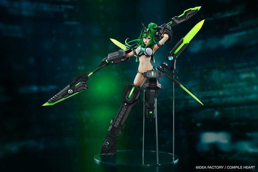 New Dimension Game Neptunia VII PVC Statue 1/7 Next Green Limited Edition 38 cm - Image 6