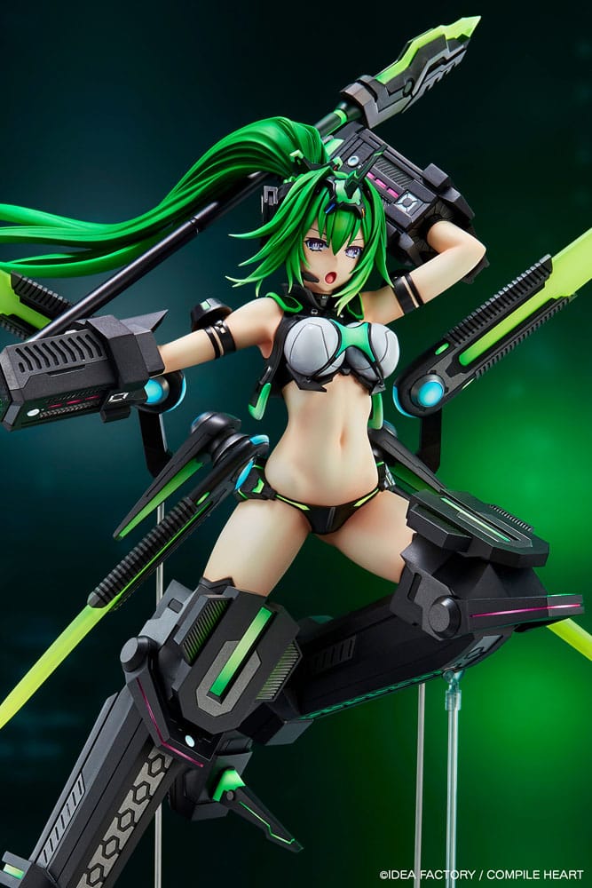 New Dimension Game Neptunia VII PVC Statue 1/7 Next Green Limited Edition 38 cm - Image 7