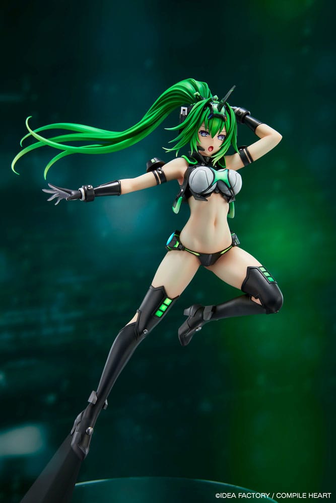 New Dimension Game Neptunia VII PVC Statue 1/7 Next Green Limited Edition 38 cm - Image 11
