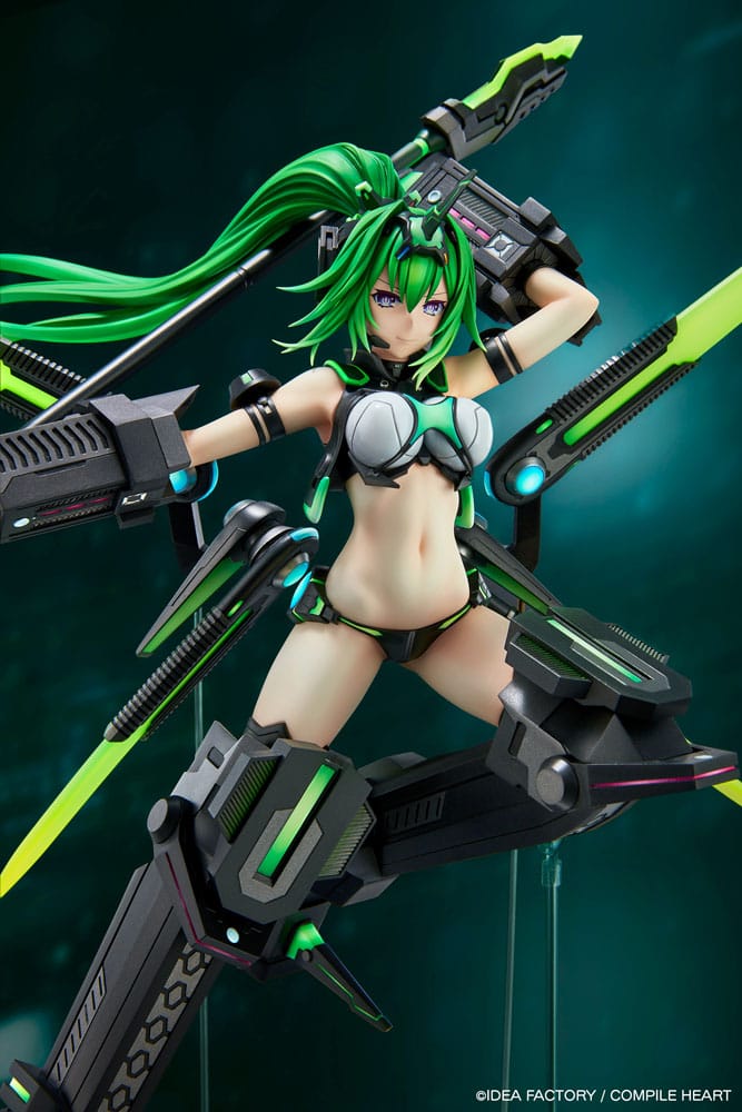 New Dimension Game Neptunia VII PVC Statue 1/7 Next Green Limited Edition 38 cm - Image 12