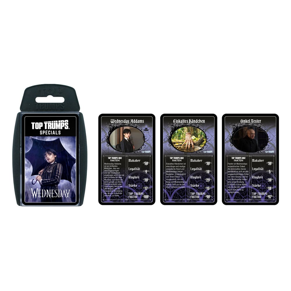 Wednesday Card Game Top Trumps *German Version* - Image 7