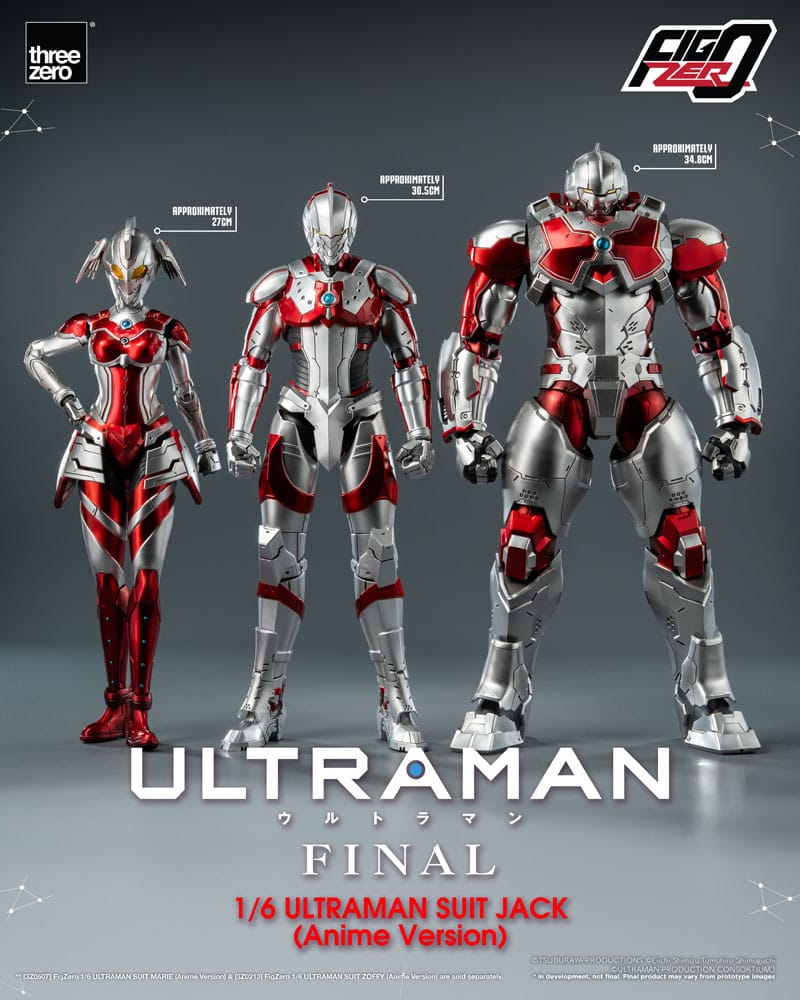 Ultraman Final FigZero Action Figure 1/6 Ultraman Suit Jack Anime Version 35 cm - Image 14