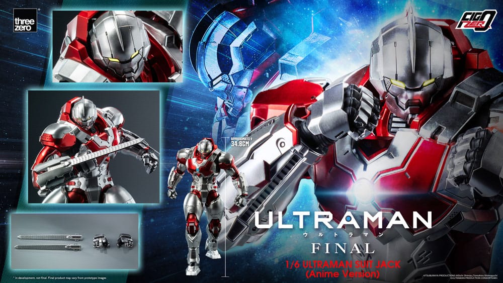 Ultraman Final FigZero Action Figure 1/6 Ultraman Suit Jack Anime Version 35 cm - Image 15