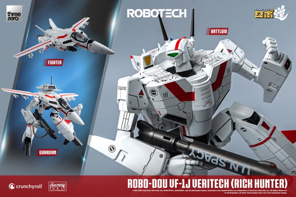 Robotech Action Figure ROBO-DOU VF-1J Veritech (Rick Hunter) 20 cm - Image 20