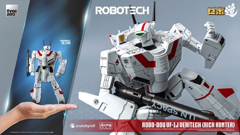 Robotech Action Figure ROBO-DOU VF-1J Veritech (Rick Hunter) 20 cm - Image 21