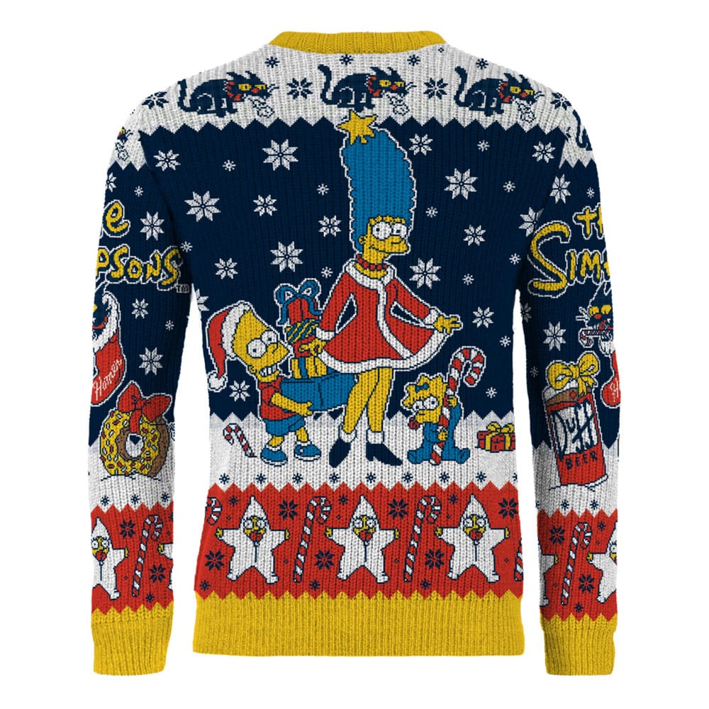Simpsons Christmas Sweater D'oh Ho Ho! Size S - Image 2