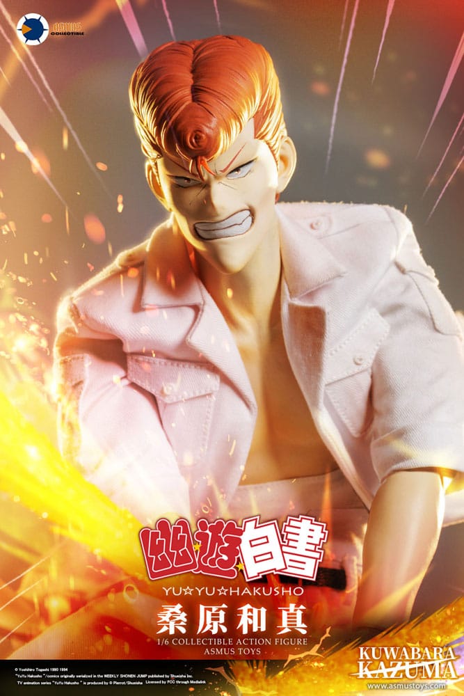 Yu Yu Hakusho Action Figure 1/6 Kazuma Kuwabara 30 cm - Image 2