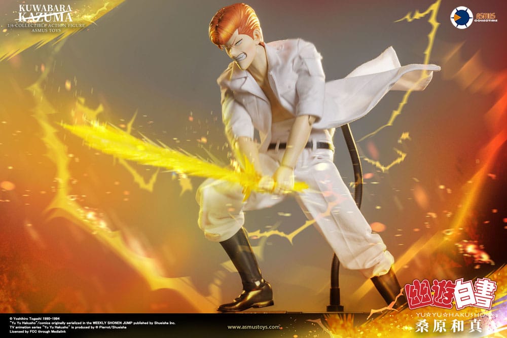 Yu Yu Hakusho Action Figure 1/6 Kazuma Kuwabara 30 cm - Image 5