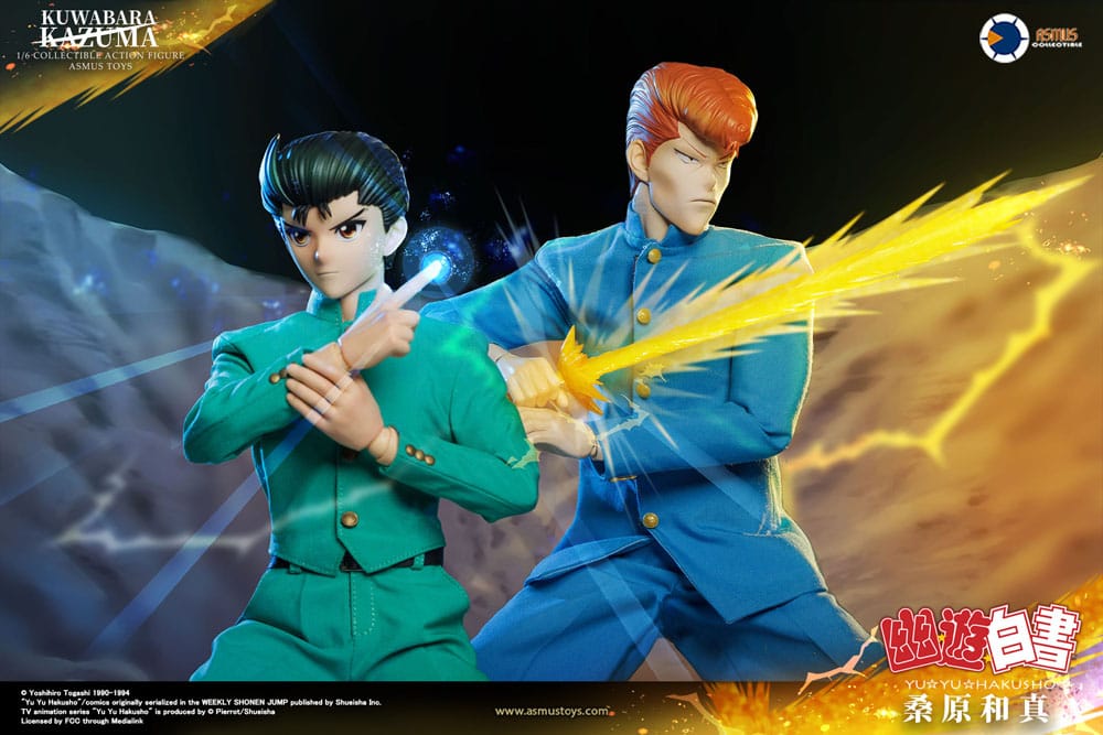 Yu Yu Hakusho Action Figure 1/6 Kazuma Kuwabara 30 cm - Image 17