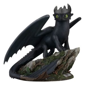 Dragons Master Craft Statue Standing Toothless 31 cm
