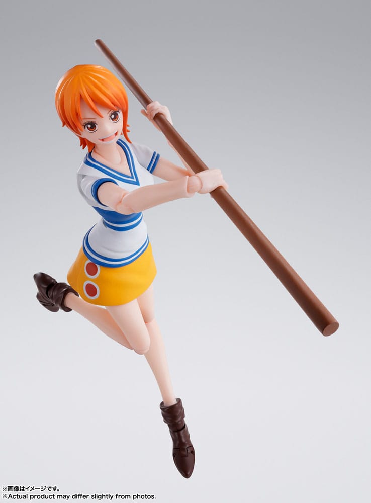One Piece S.H. Figuarts Action Figure Nami Romance Dawn 14 cm - Image 2