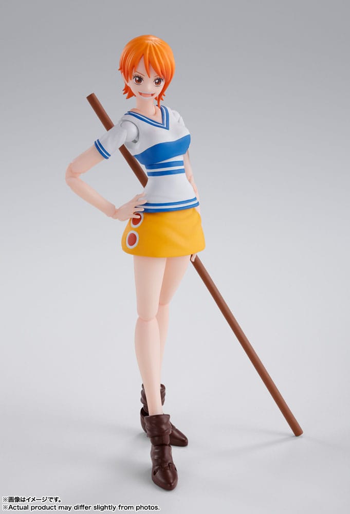 One Piece S.H. Figuarts Action Figure Nami Romance Dawn 14 cm - Image 3