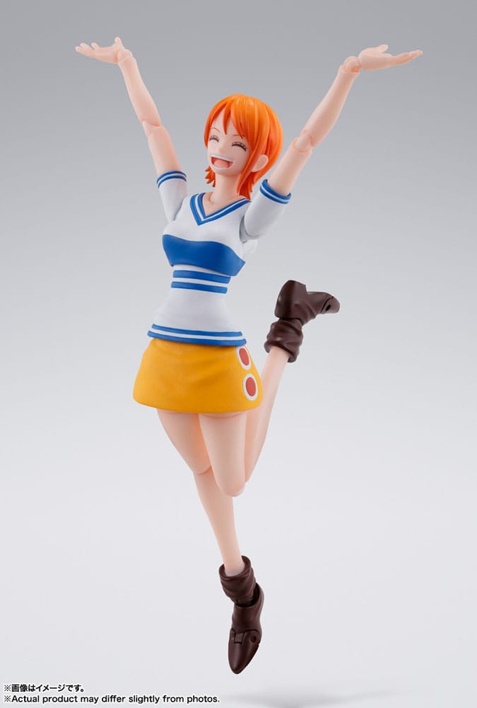 One Piece S.H. Figuarts Action Figure Nami Romance Dawn 14 cm - Image 4